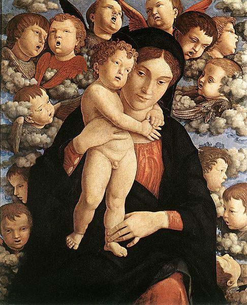 Andrea Mantegna The Madonna of the Cherubim Germany oil painting art